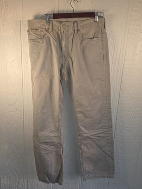 Levi's Men's Khaki Straight-Leg Jeans, Size 33 X 34